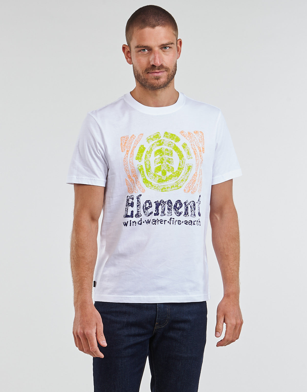 T-shirt Uomo Element  VOLLEY SS  Bianco