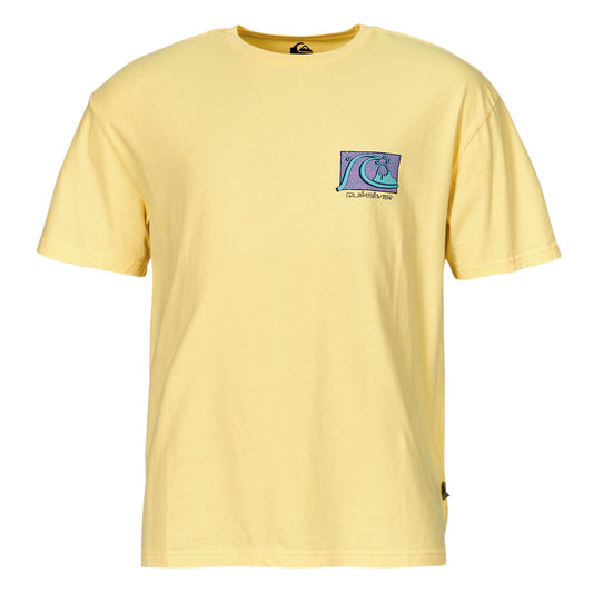 T-shirt Uomo Quiksilver  TAKE US BACK BUBBLE SS  Giallo