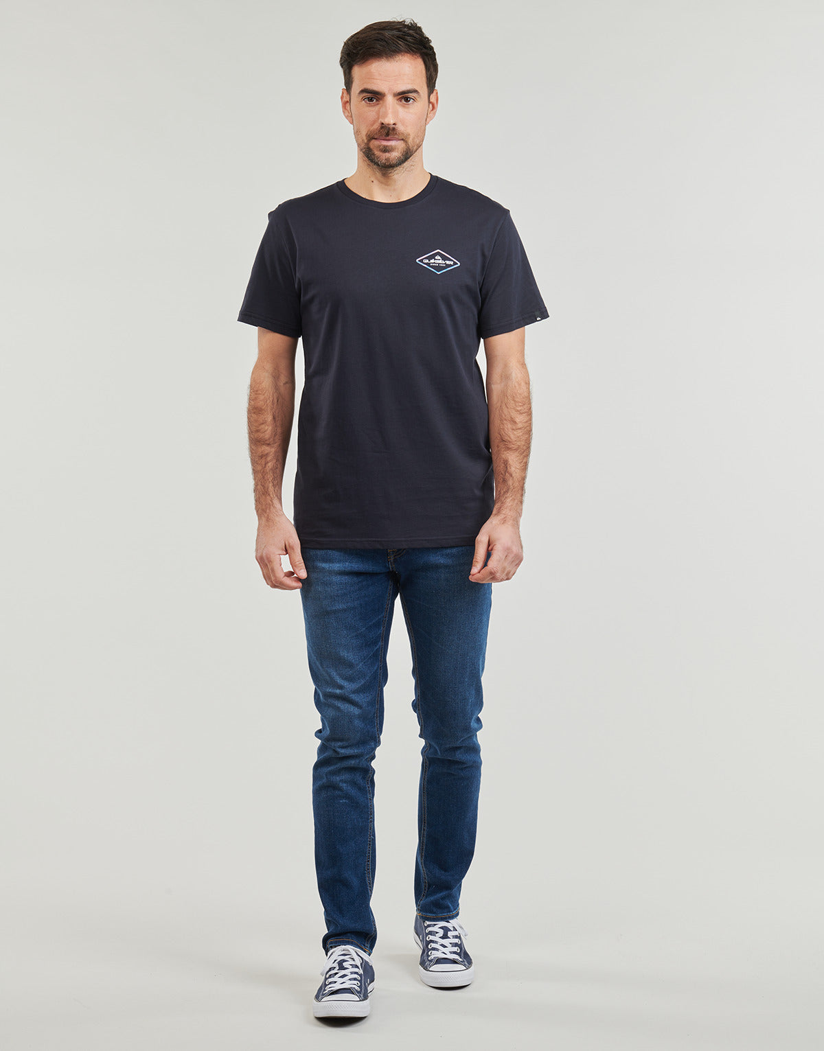 T-shirt Uomo Quiksilver  OMNI LOCK  Marine