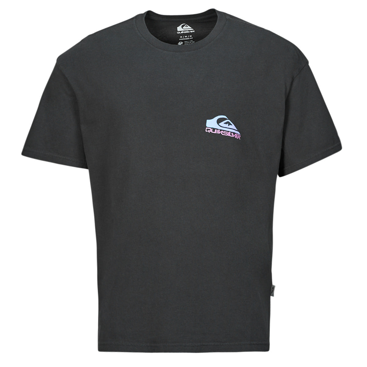 T-shirt Uomo Quiksilver  TAKE US BACK LOGO SS  Nero