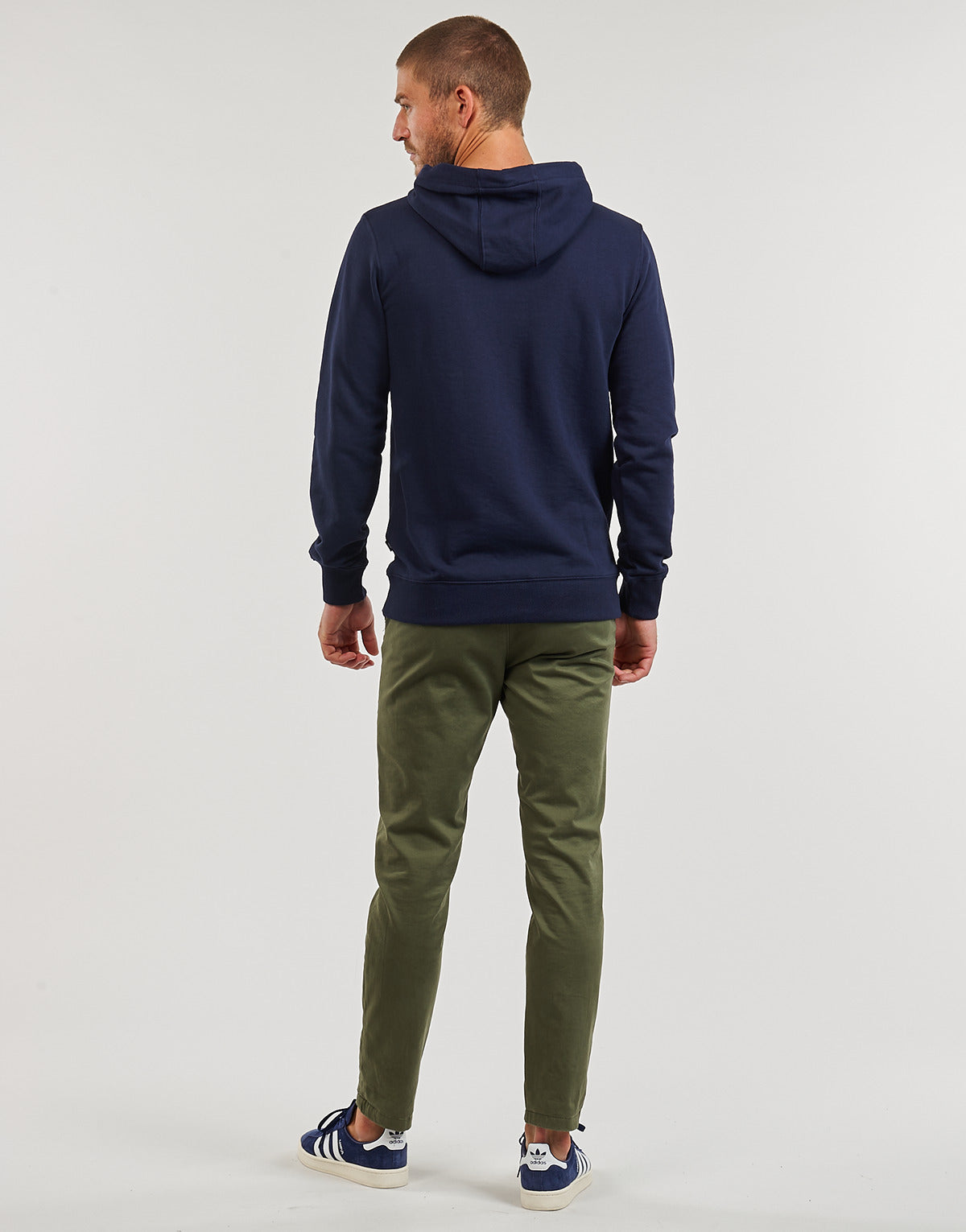 Felpa Uomo Quiksilver  TRADESMITH HOODIE  Marine