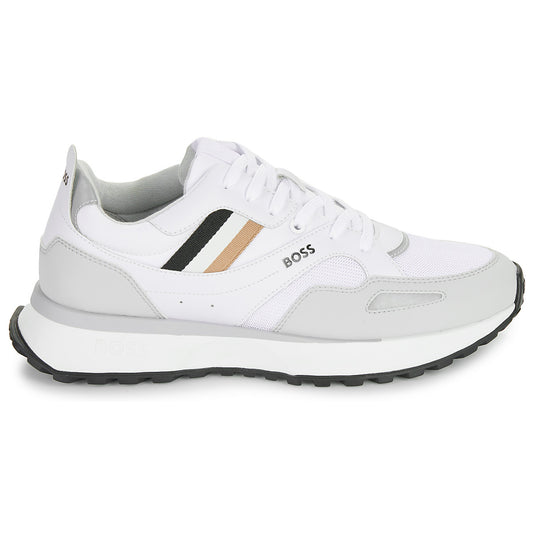 Sneakers Uomo BOSS Jonah_Runn_mx_N Bianco