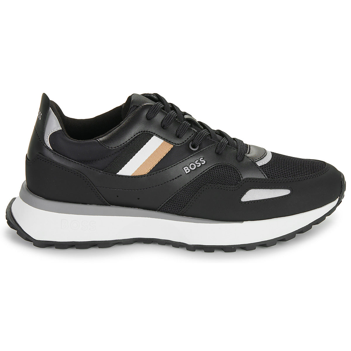 Sneakers Uomo BOSS Jonah_Runn_mx_N Nero