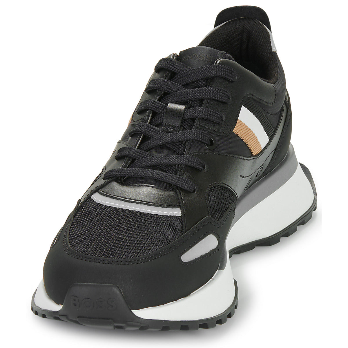Sneakers Uomo BOSS Jonah_Runn_mx_N Nero