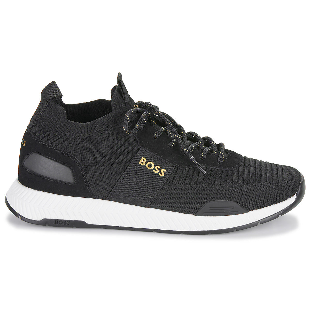 Sneakers Uomo BOSS  Titanium_Runn_knst_N  Nero