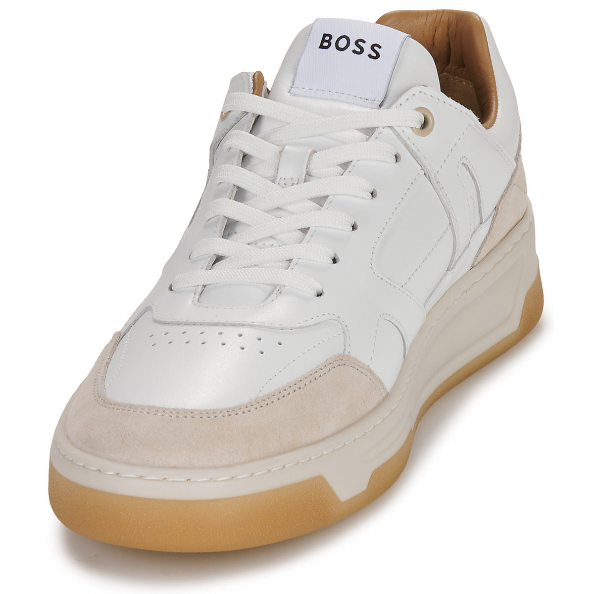 Sneakers Uomo BOSS  Baltimore_Tenn_ltsd  Bianco