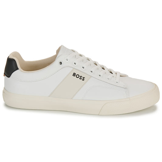 Sneakers Uomo BOSS  Aiden_Tenn_flrb  Bianco