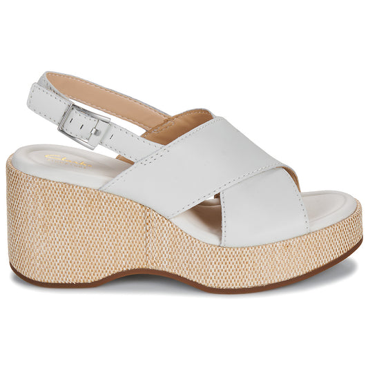 Sandali Donna Clarks  MANON WISH  Bianco