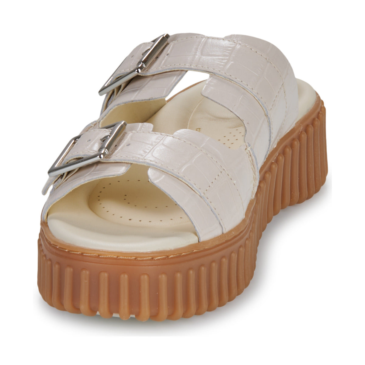 Sandali Donna Clarks  TORHILL SLIDE  Bianco