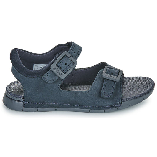 Sandali bambini ragazzo Clarks  BAHA BEACH K  Blu