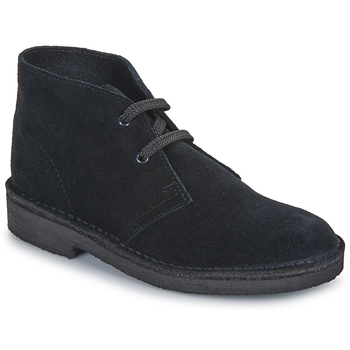 Stivaletti bambini ragazzo Clarks  DESERT BOOT O  Nero