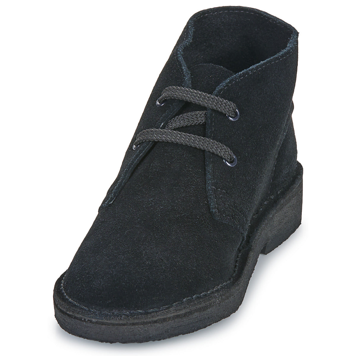 Stivaletti bambini ragazzo Clarks  DESERT BOOT O  Nero