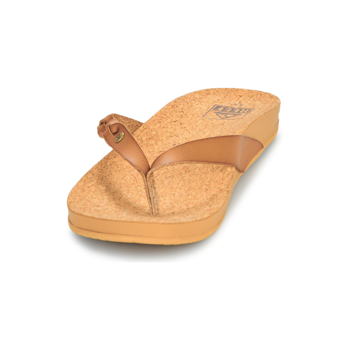 Infradito Donna Reef  CUSHION COURT TWIST  Marrone