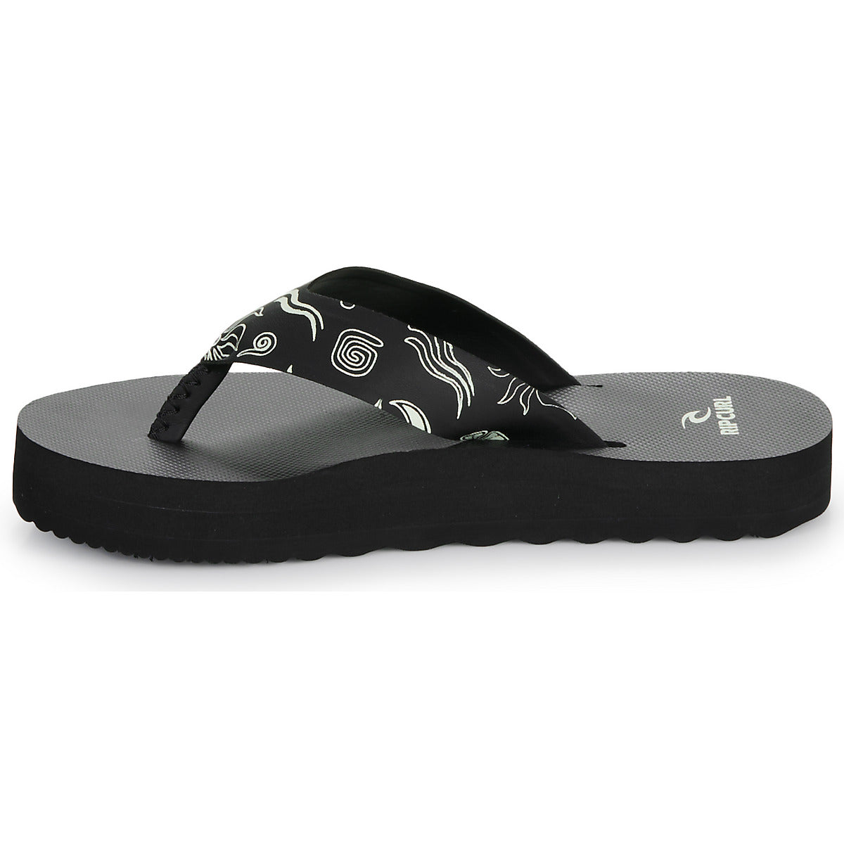 Infradito Donna Rip Curl  HOLIDAY PLATFORM OPEN TOE  Nero