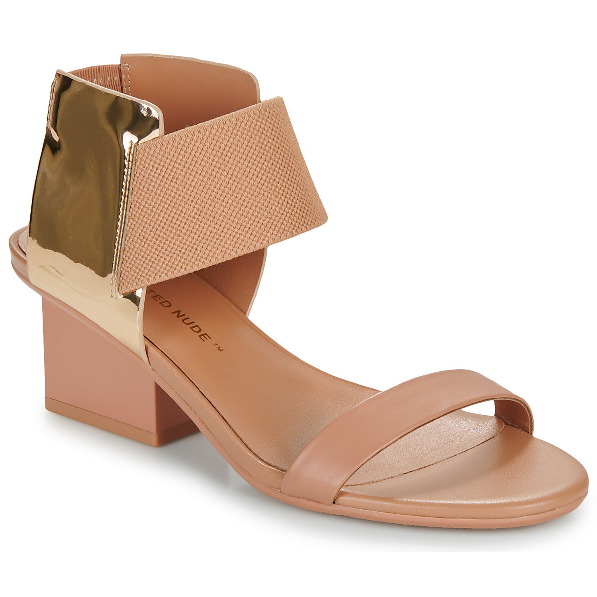 Sandali Donna United nude  RAILA MID  Marrone