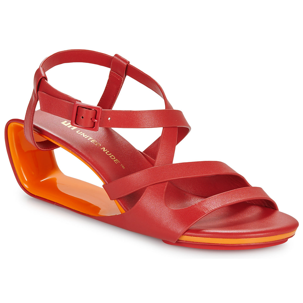 Sandali Donna United nude  MOBIUS SIA MID  Rosso