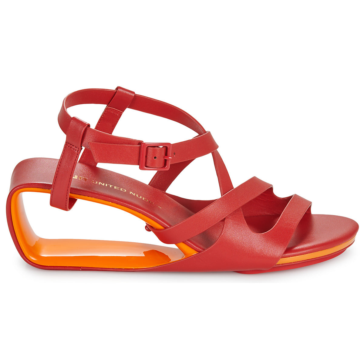 Sandali Donna United nude  MOBIUS SIA MID  Rosso