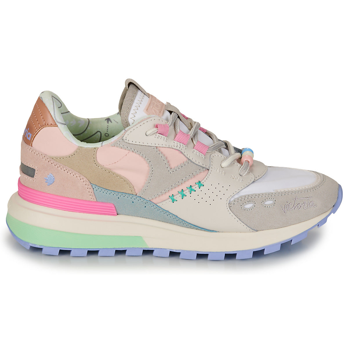 Sneakers basse Donna Victoria  LUNA  Multicolore