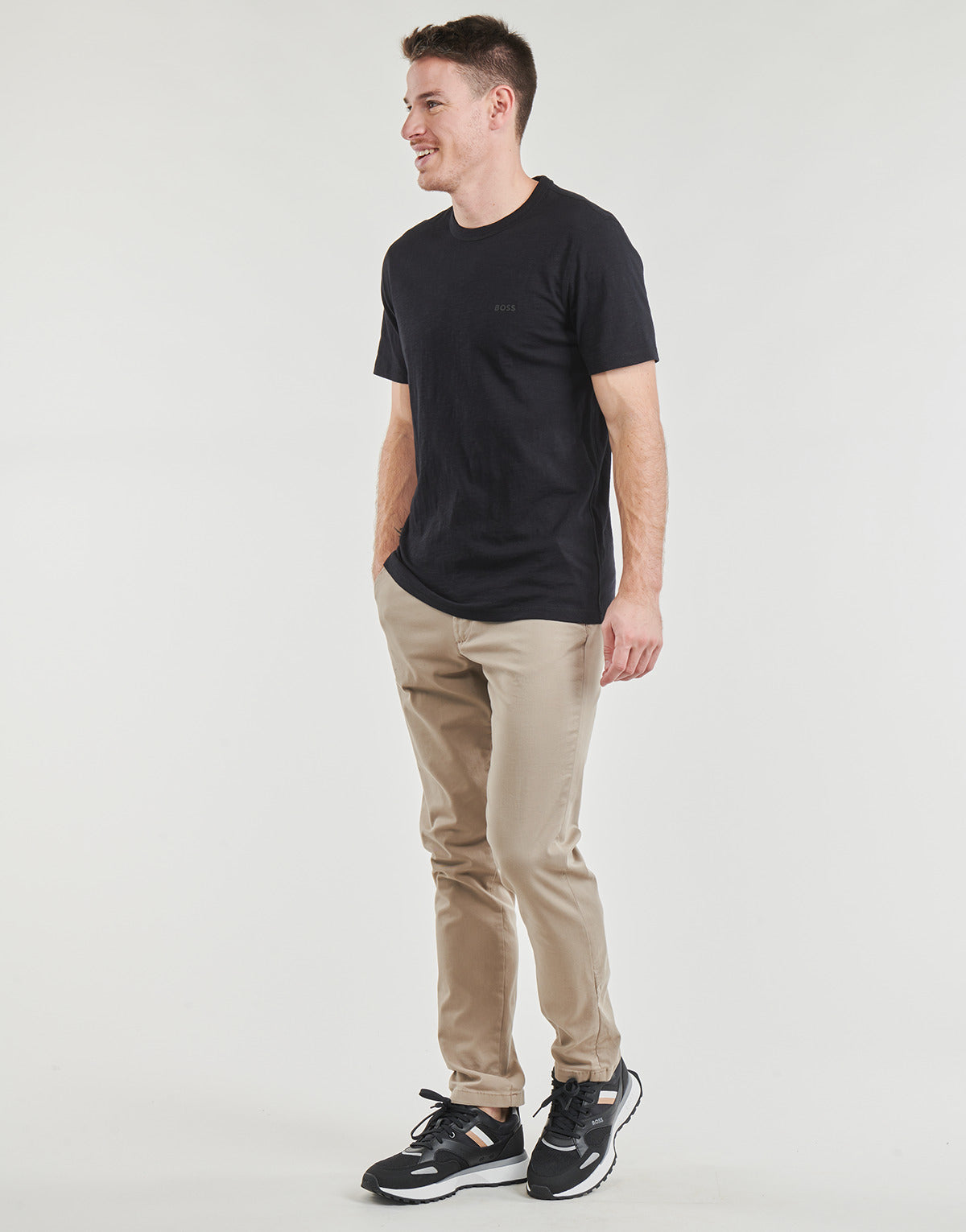 T-shirt Uomo BOSS  Tegood  Nero