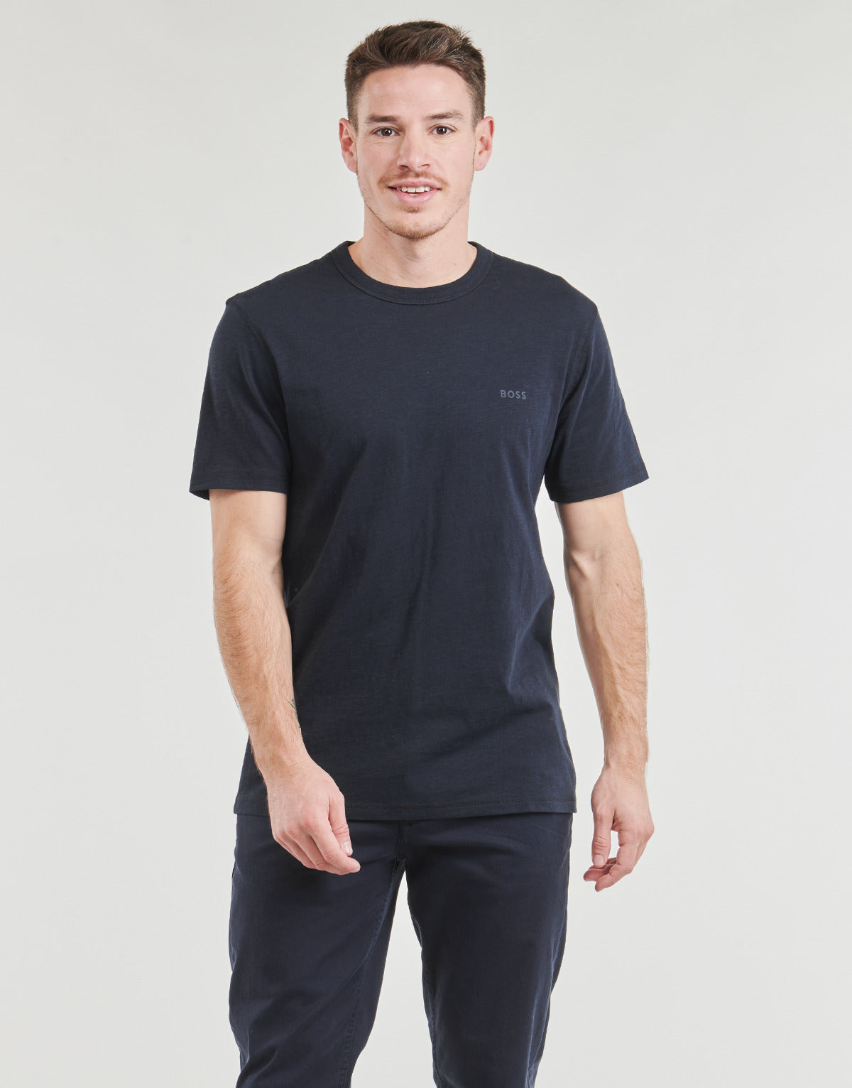 T-shirt Uomo BOSS  Tegood  Marine