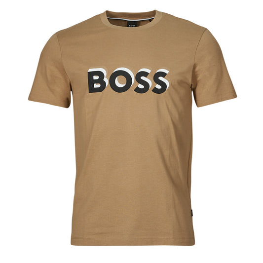 T-shirt Uomo BOSS  Tiburt 427  Beige