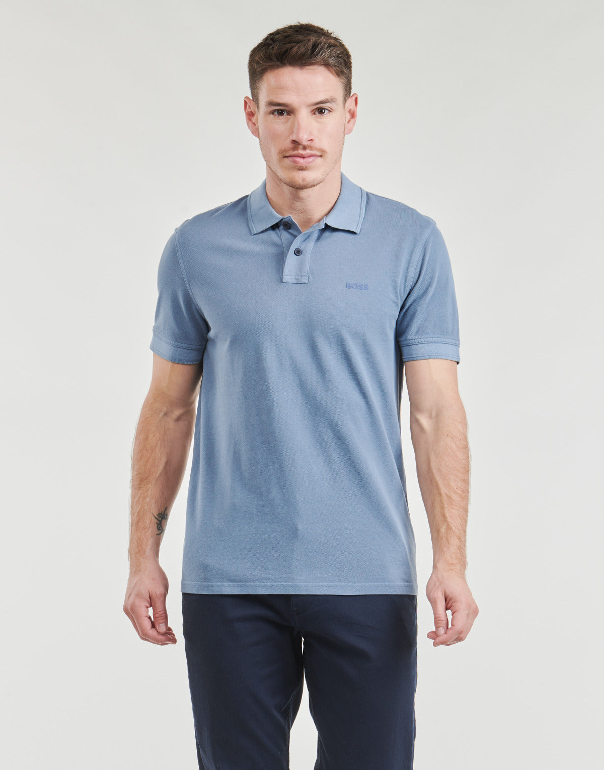 Polo Uomo BOSS  Prime  Blu