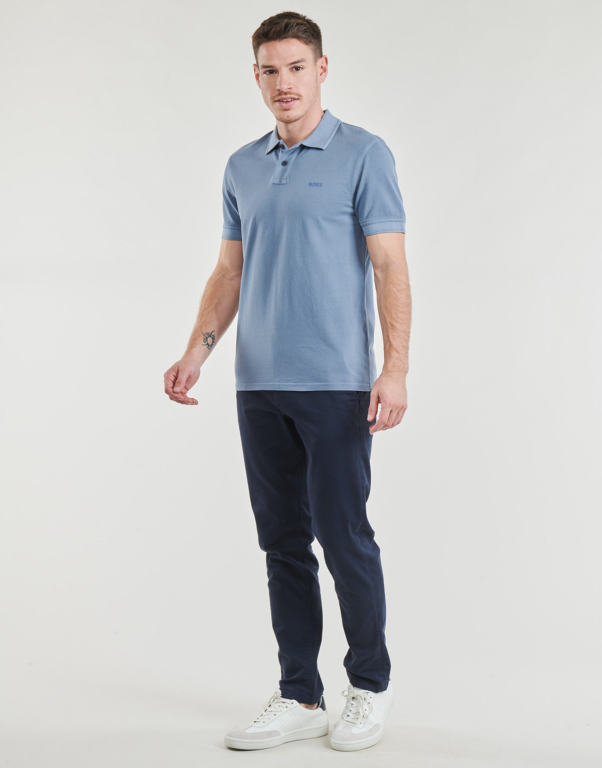 Polo Uomo BOSS  Prime  Blu