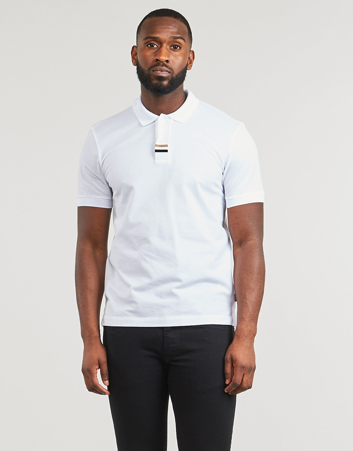 Polo Uomo BOSS  Parlay 424  Bianco