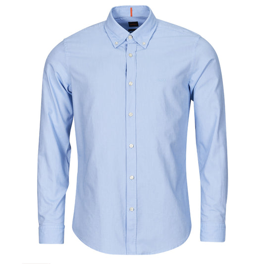 Camicia a maniche lunghe Uomo BOSS  Rickert  Blu