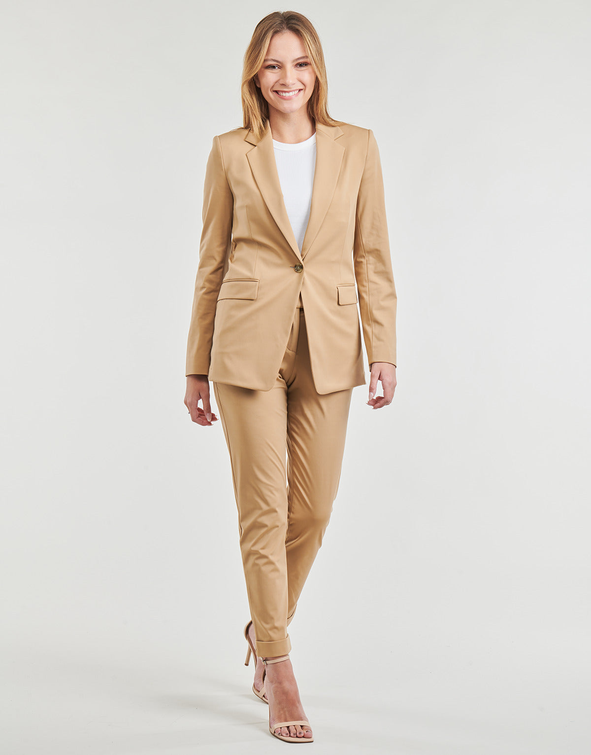 Pantalone Donna BOSS  Tobaluka9  Beige