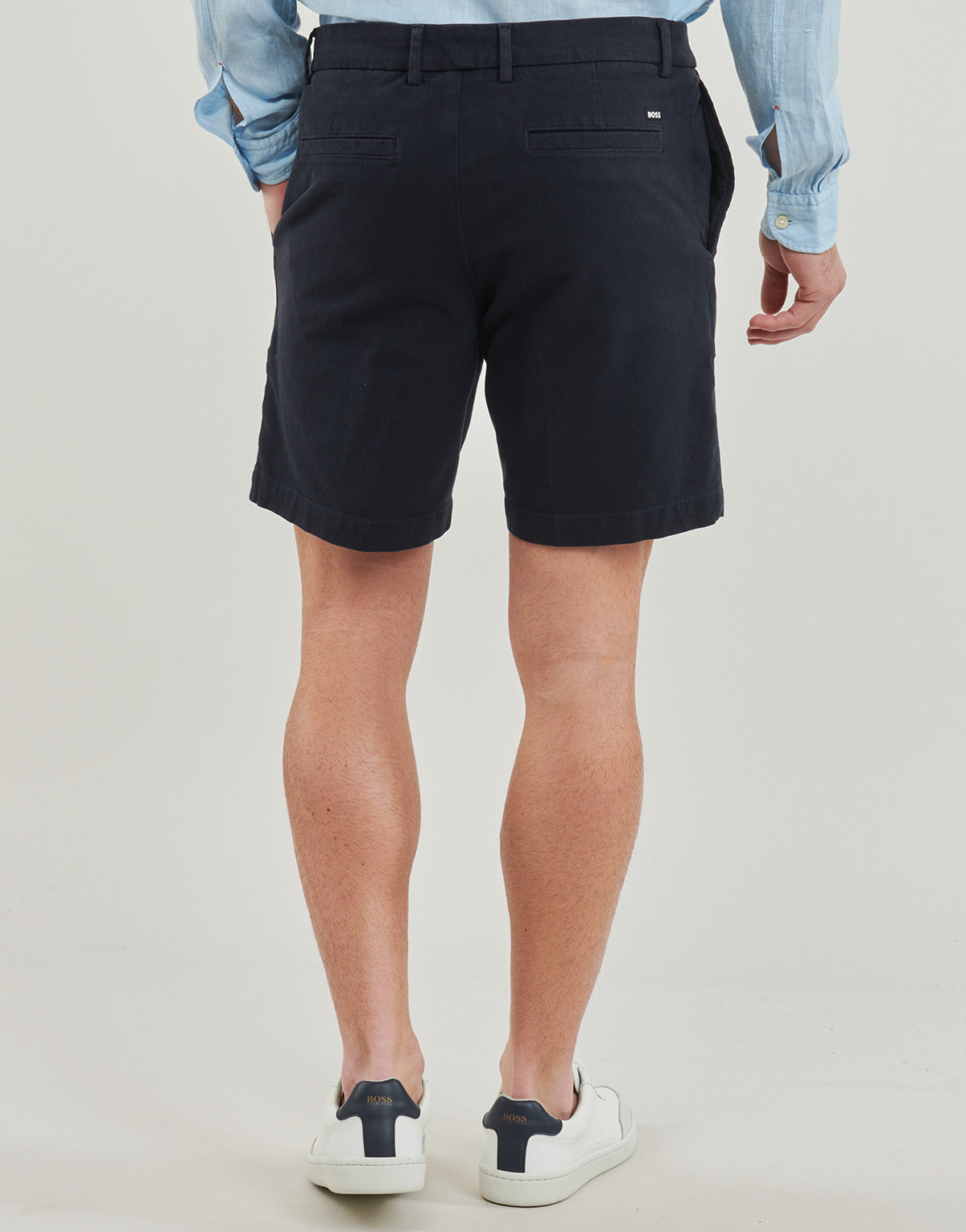 Pantaloni corti Uomo BOSS  Kane-Shorts  Marine