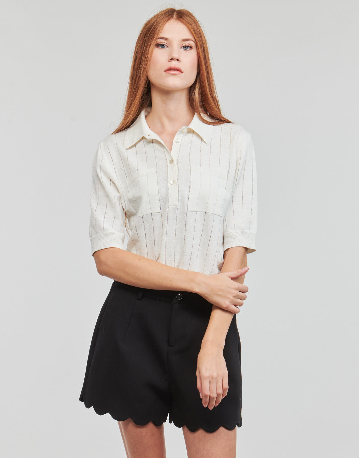 Polo Donna BOSS  Flicity  Beige