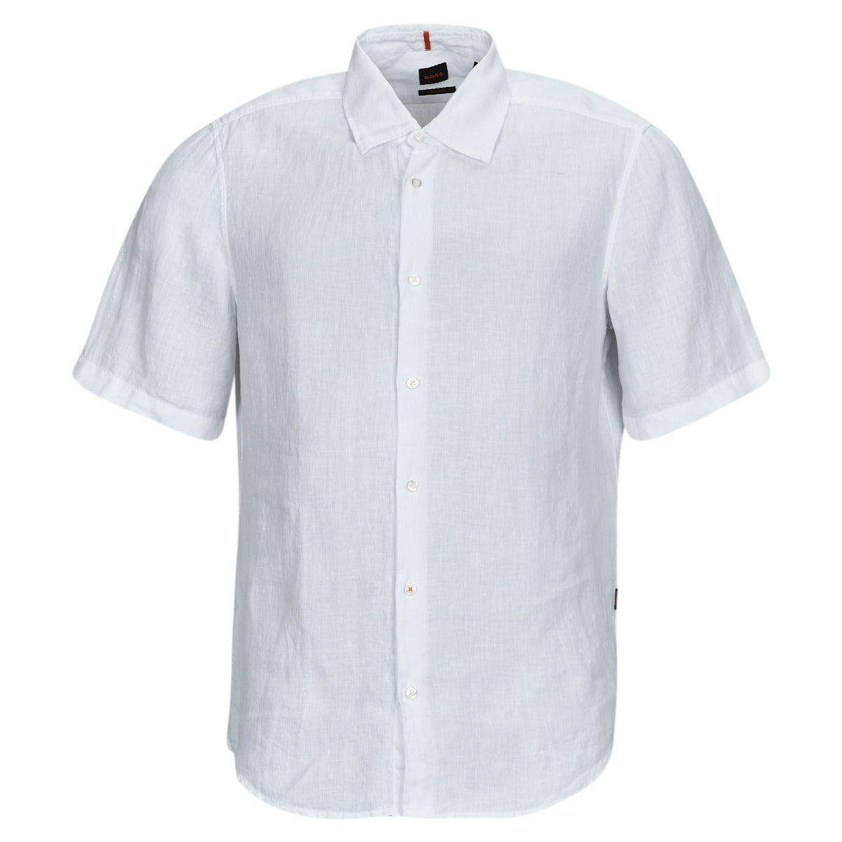 Camicia a maniche corte Uomo BOSS  Rash_2  Bianco