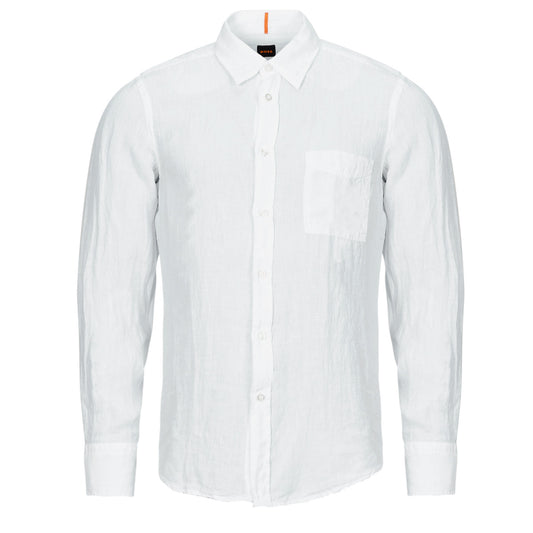 Camicia a maniche lunghe Uomo BOSS  Relegant_6  Bianco