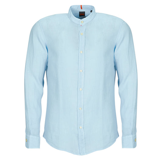 Camicia a maniche lunghe Uomo BOSS  Race_1  Blu