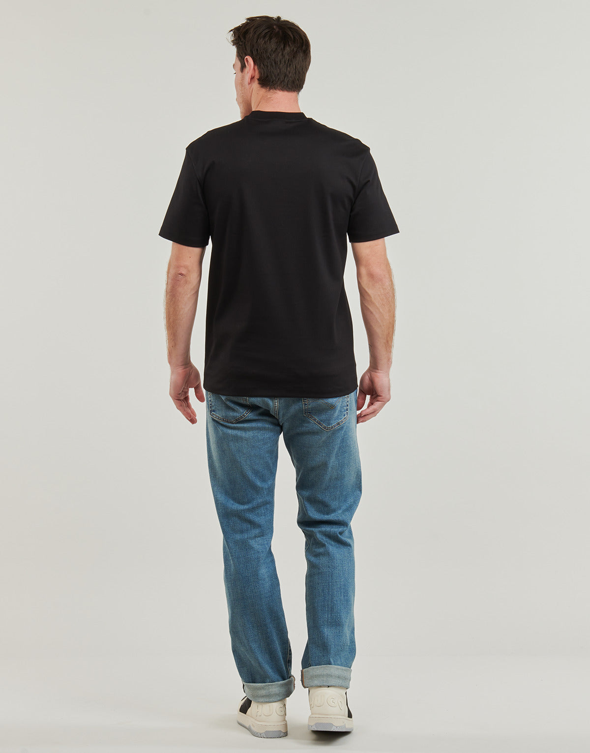 T-shirt Uomo HUGO Dalile Nero