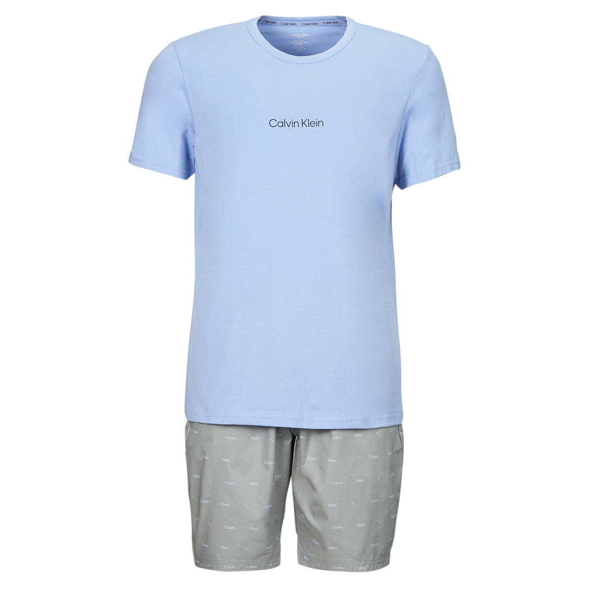 Pigiami / Camicia da notte Uomo Calvin Klein Jeans  S/S SHORT SET  Multicolore