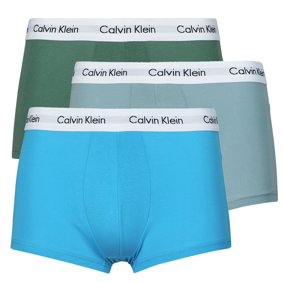 Boxer Uomo Calvin Klein Jeans  LOW RISE TRUNK X3  Multicolore