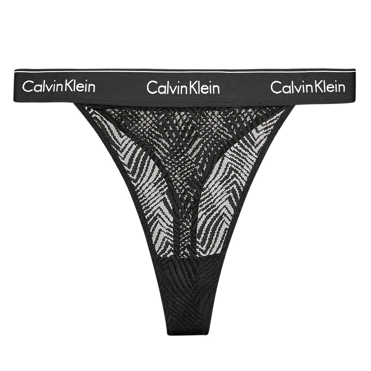 Perizoma Donna Calvin Klein Jeans  STRING THONG  Nero