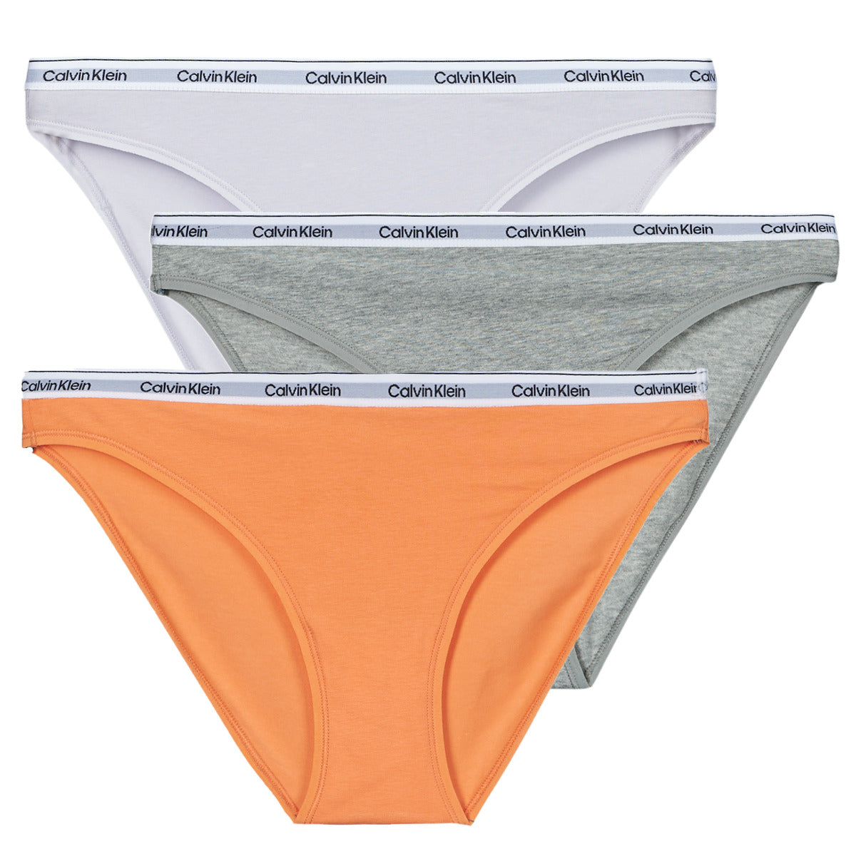 Culotte e slip Donna Calvin Klein Jeans  BIKINI 3PK X3  Multicolore