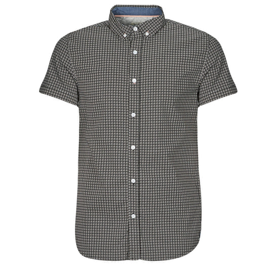 Camicia a maniche corte Uomo Deeluxe  BOGY  Nero