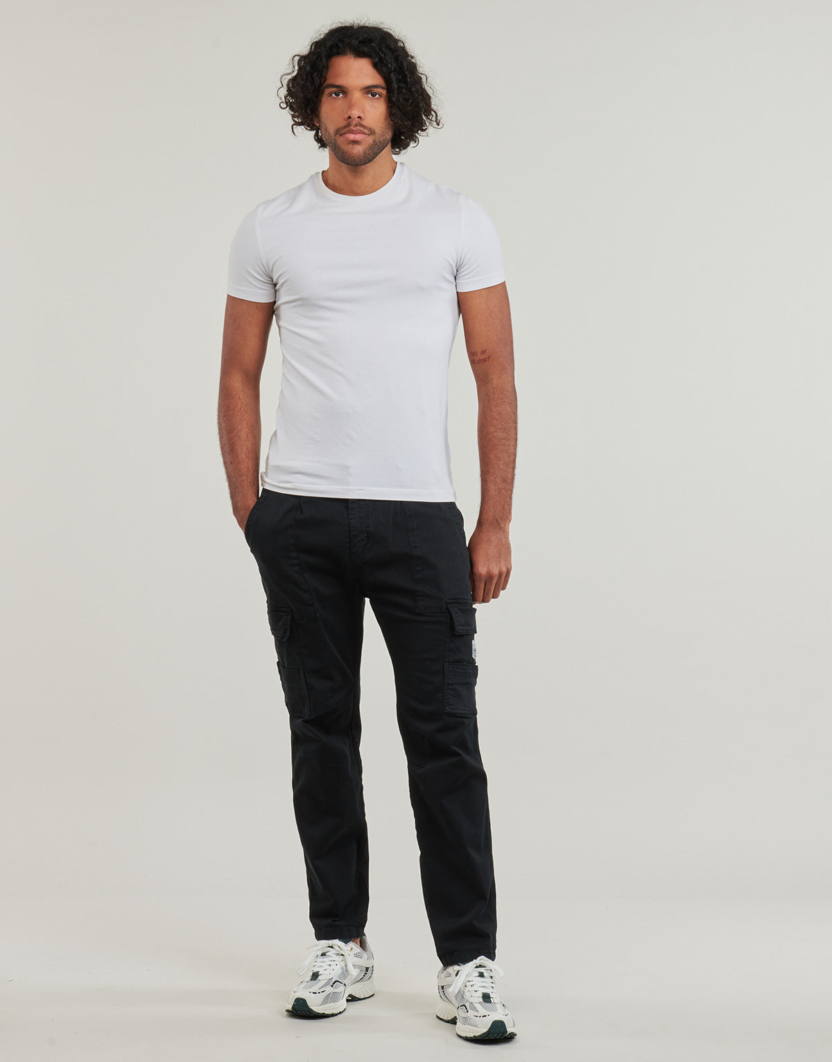 Pantalone Cargo Uomo Deeluxe  MADISON  Nero