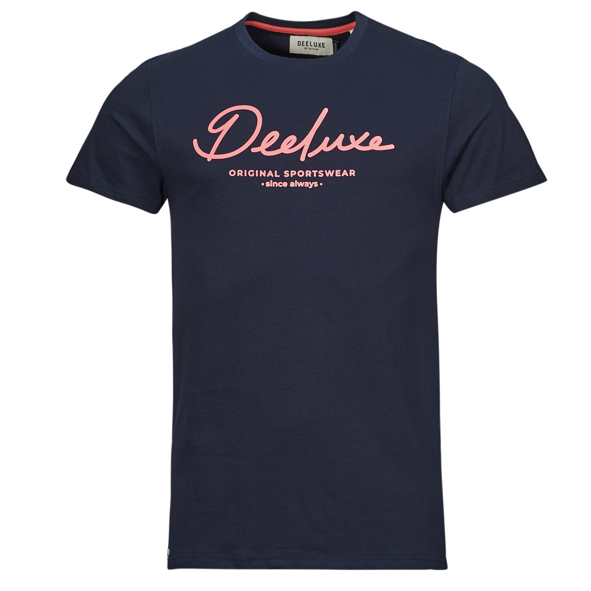 T-shirt Uomo Deeluxe  LATTE  Marine