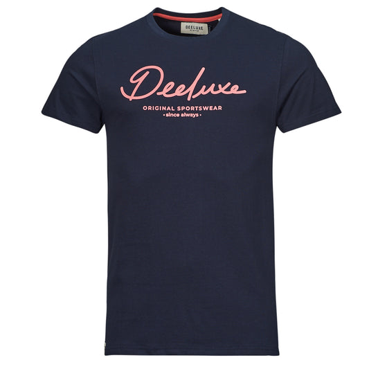 T-shirt Uomo Deeluxe  LATTE  Marine