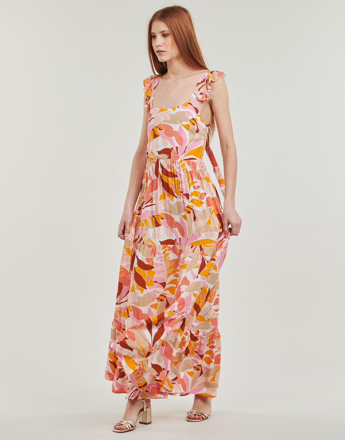 Abito lungo Donna Deeluxe LUMILA Multicolore