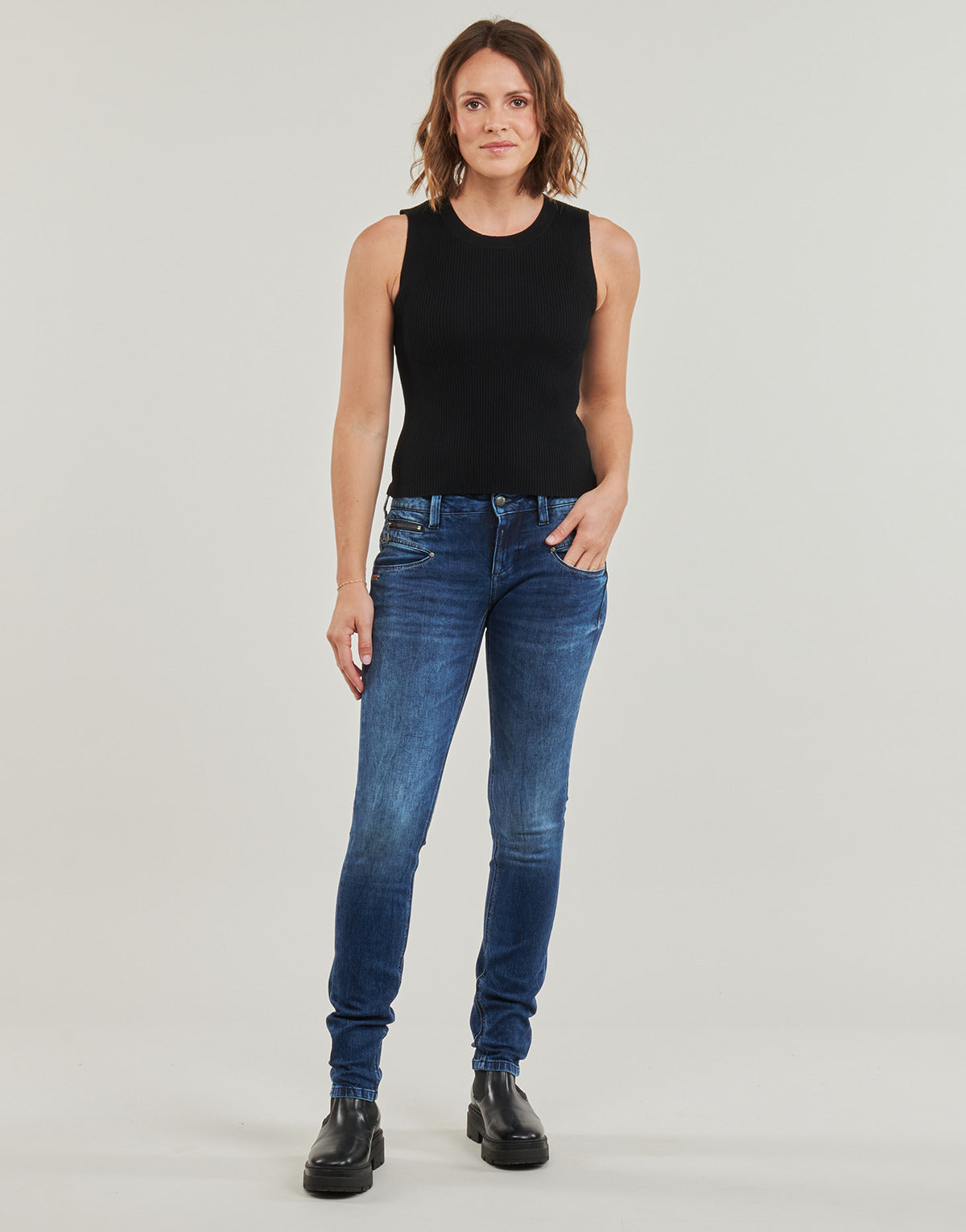 Jeans Slim Donna Freeman T.Porter  ALEXA  SLIM SDM  Blu