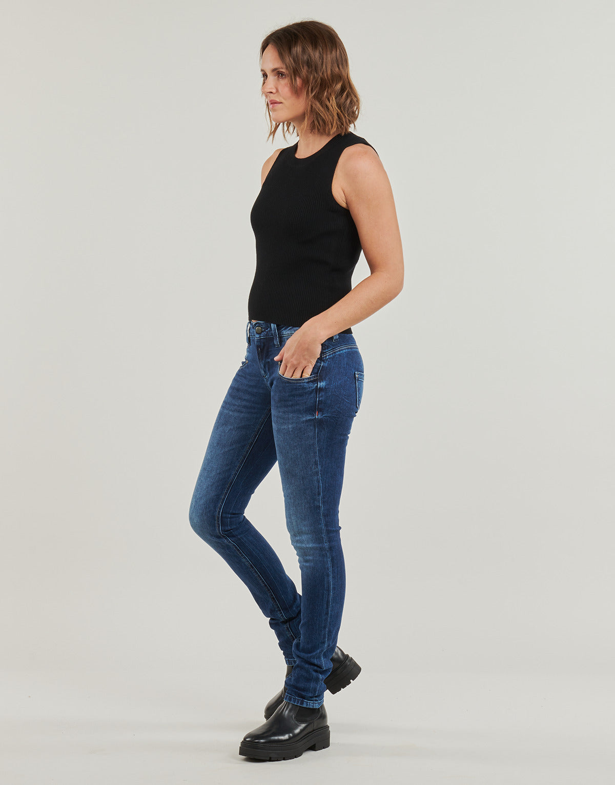 Jeans Slim Donna Freeman T.Porter  ALEXA  SLIM SDM  Blu