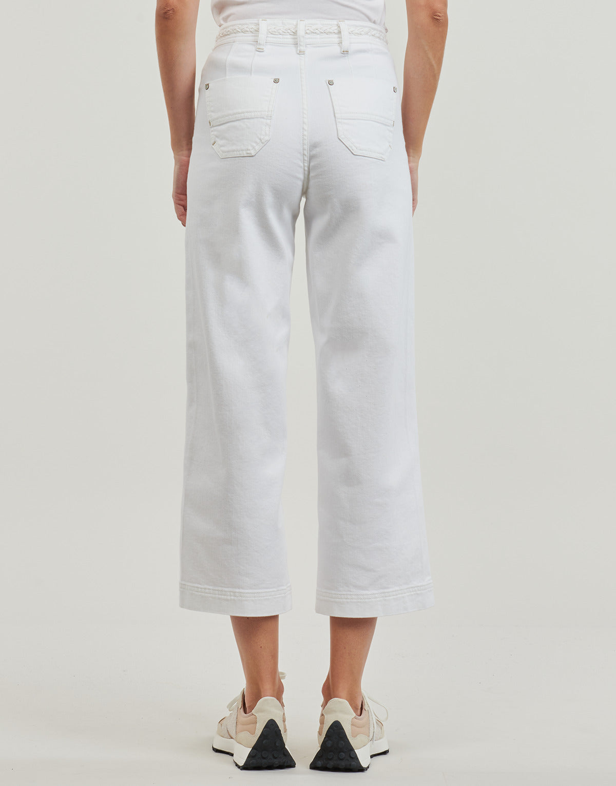 Jeans Flare Donna Freeman T.Porter  NYLIA ANDALOUSIA  Bianco