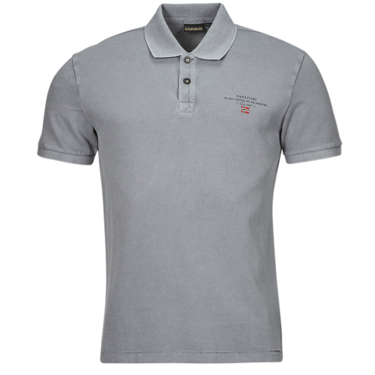 Polo Uomo Napapijri  ELBAS 4  Grigio
