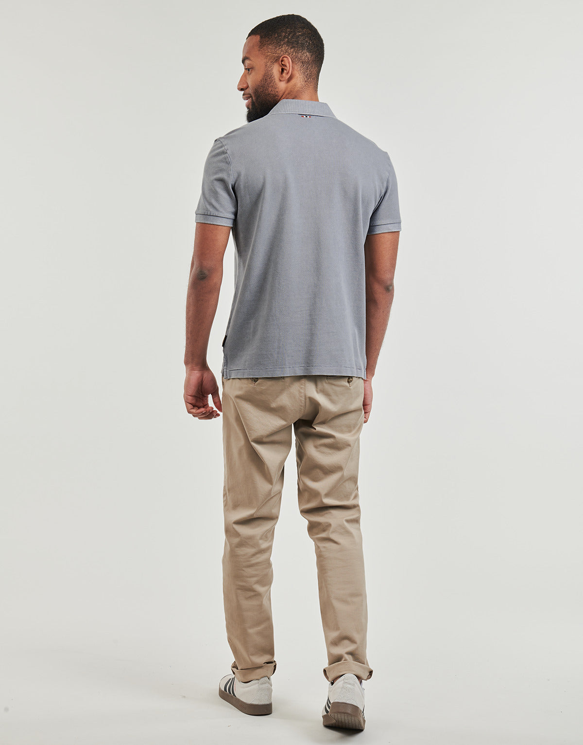 Polo Uomo Napapijri  ELBAS 4  Grigio